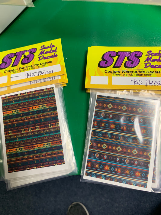 Mexican Blanket Decal or Fabric