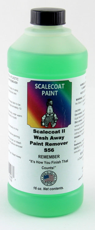 Scale coat Wash Away Paint Remover 16 oz bottle