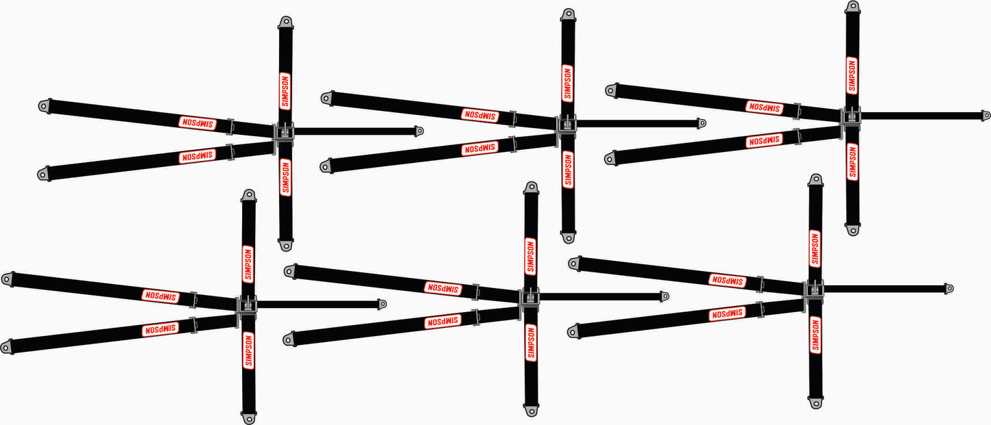 Seat belt Waving water slide decals