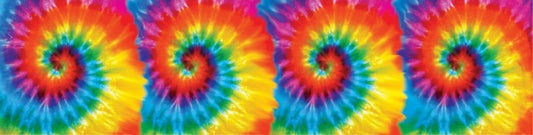 Tie Dye Water Slide Decal Sheet