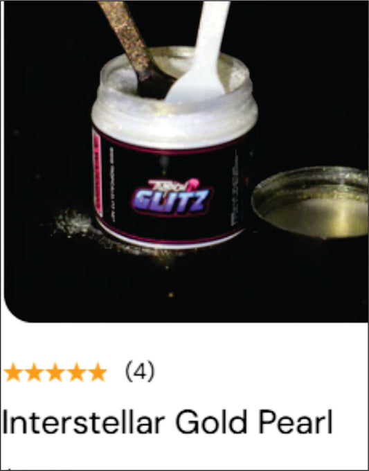 Tropical Glitz 2 oz Airbrush Ready to spray Interstellar Pearl paint
