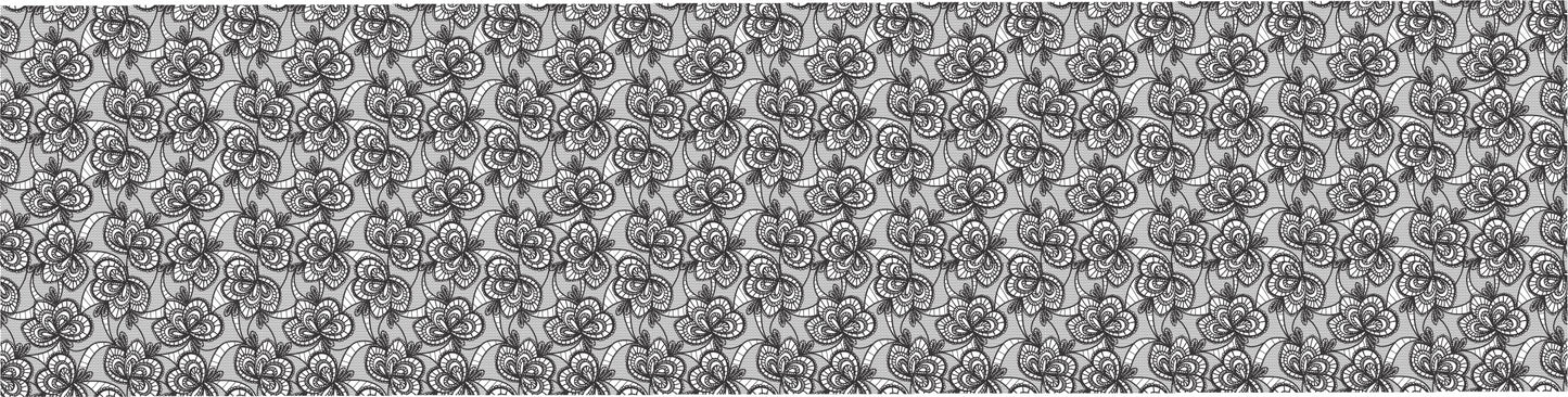 Lace Pattern #1 water slide decal