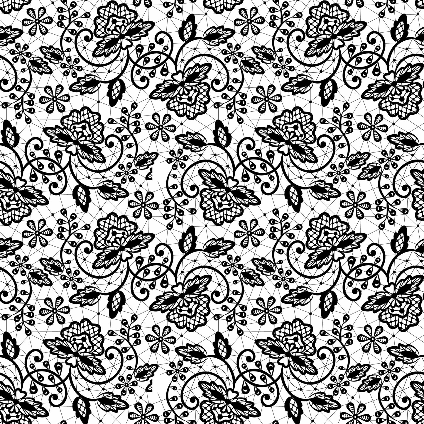 Lace Pattern #5 water slide decal