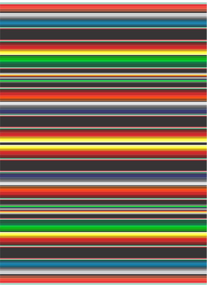 Mexican Blanket Decal or Fabric