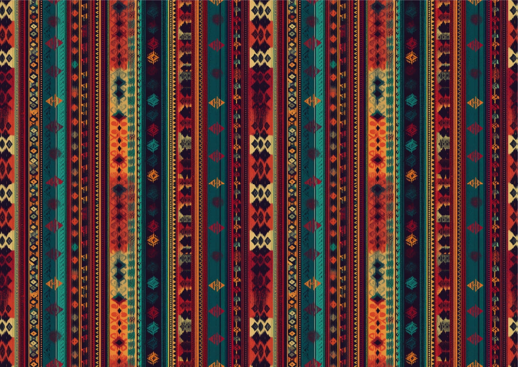 Mexican Blanket Decal or Fabric