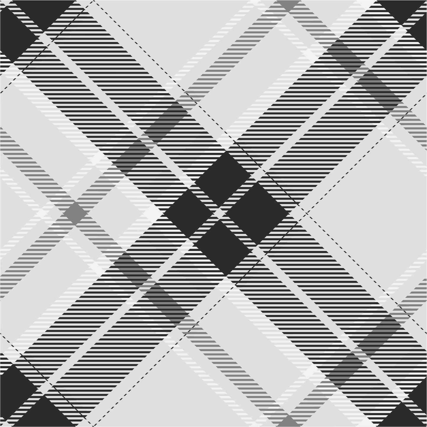 Plaid Pattern #1 Water Slide Decal Sheet