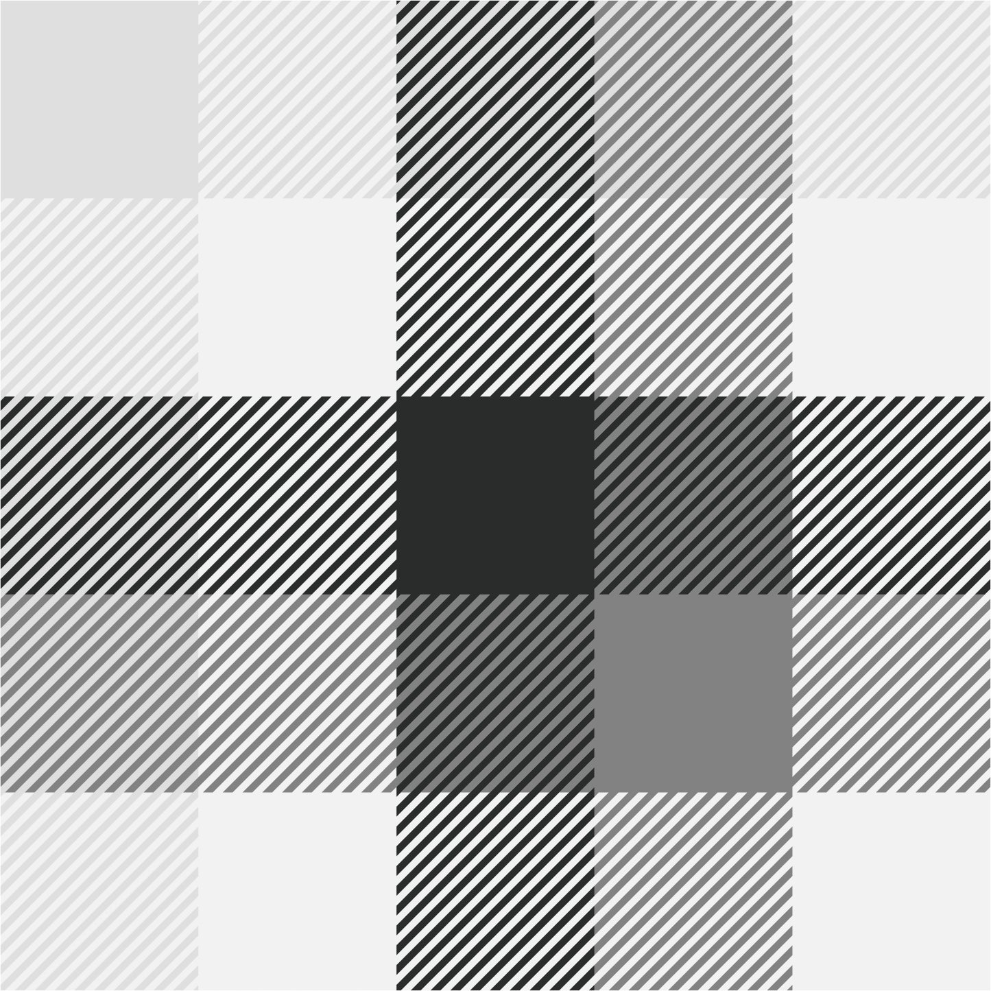 Plaid Pattern #11 Water Slide Decal Sheet