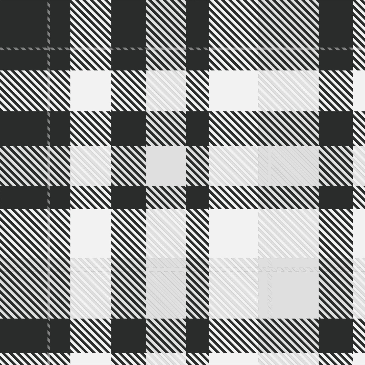 Plaid Pattern #12 Water Slide Decal Sheet