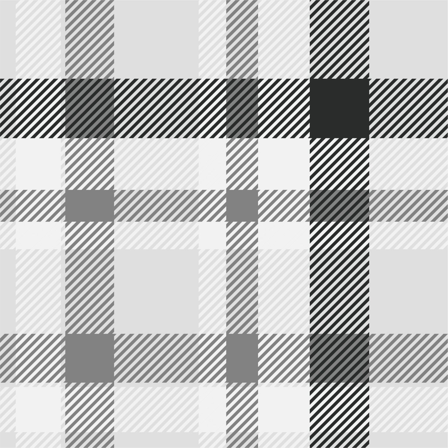 Plaid Pattern #4 Water Slide Decal Sheet