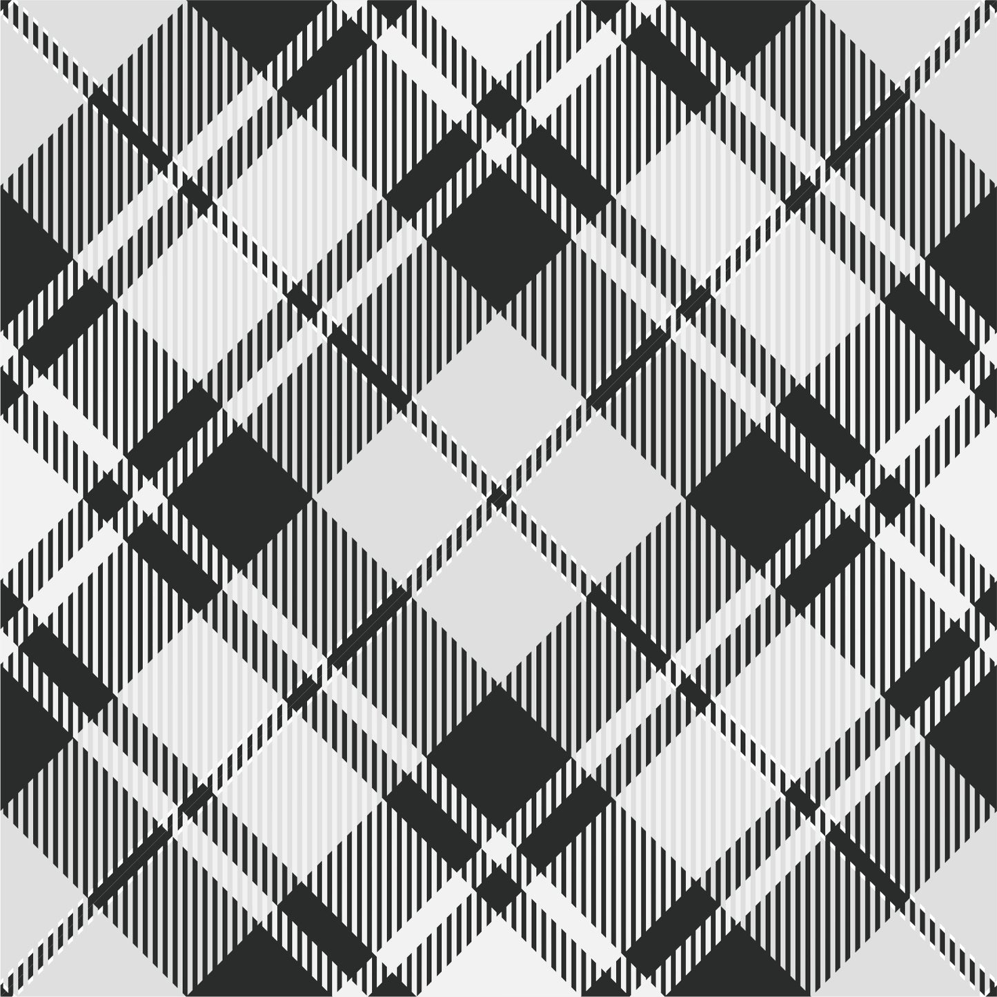 Plaid Pattern #9 Water Slide Decal Sheet