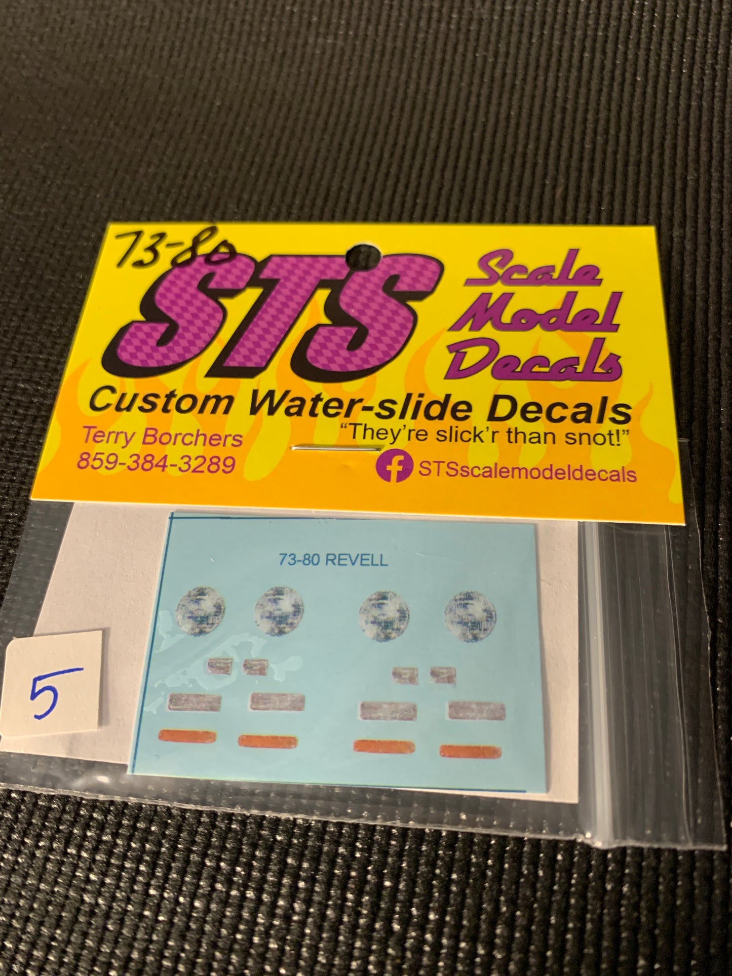Headlights Revell-Monogram 73-80 Water slide decals