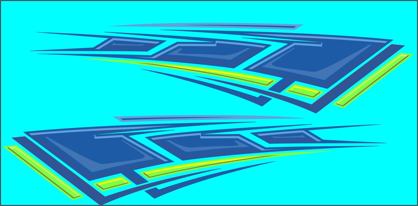 Retro Street Rod #4 water slide decals