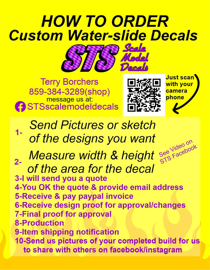STS Scale Model Decals – STSDecals