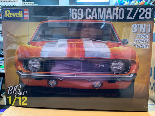 69 Camaro z28 3n1 1/12 scale model kit