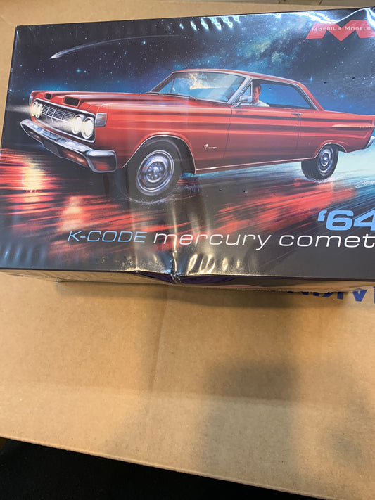 Moebius k-code mercury 64 comet model kit