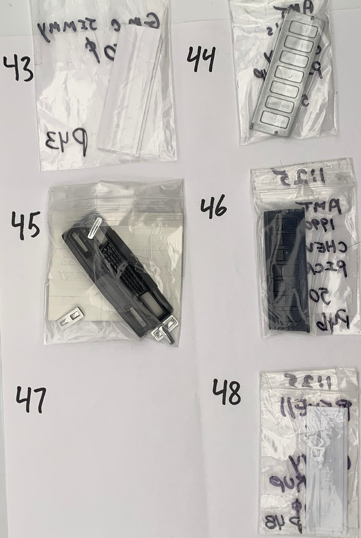 GM MISC PARTS BAG
