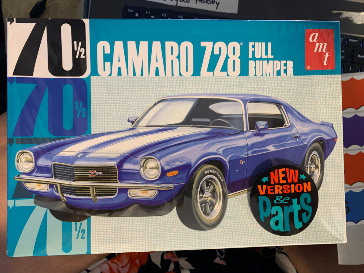 1/25 scale 1970½ Camaro Z28 “Full Bumper” kit.