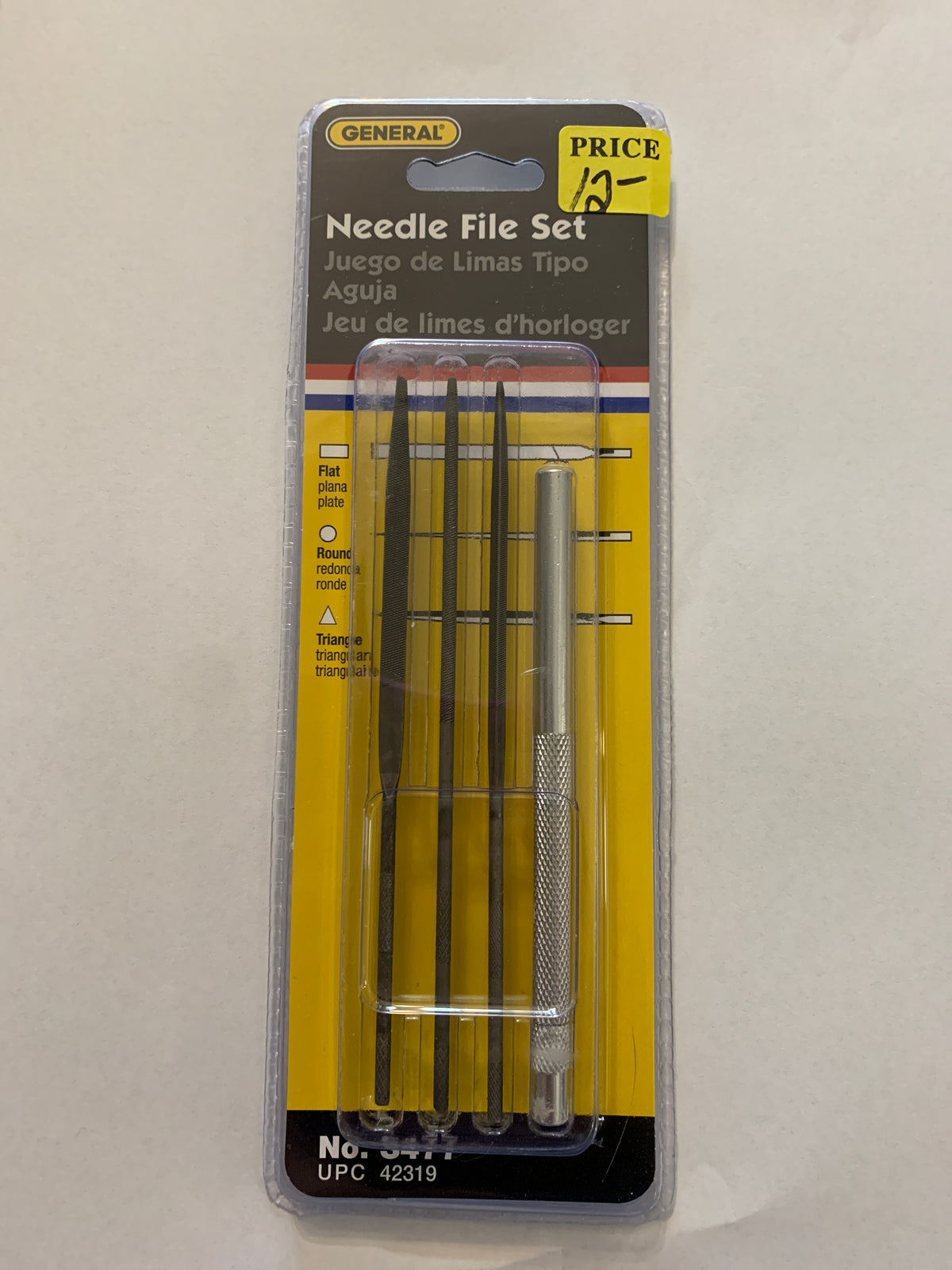 Triangle Needle File Set 4 pc needle file set – STSDecals