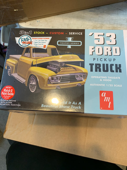 53 ford pickup truck model kit