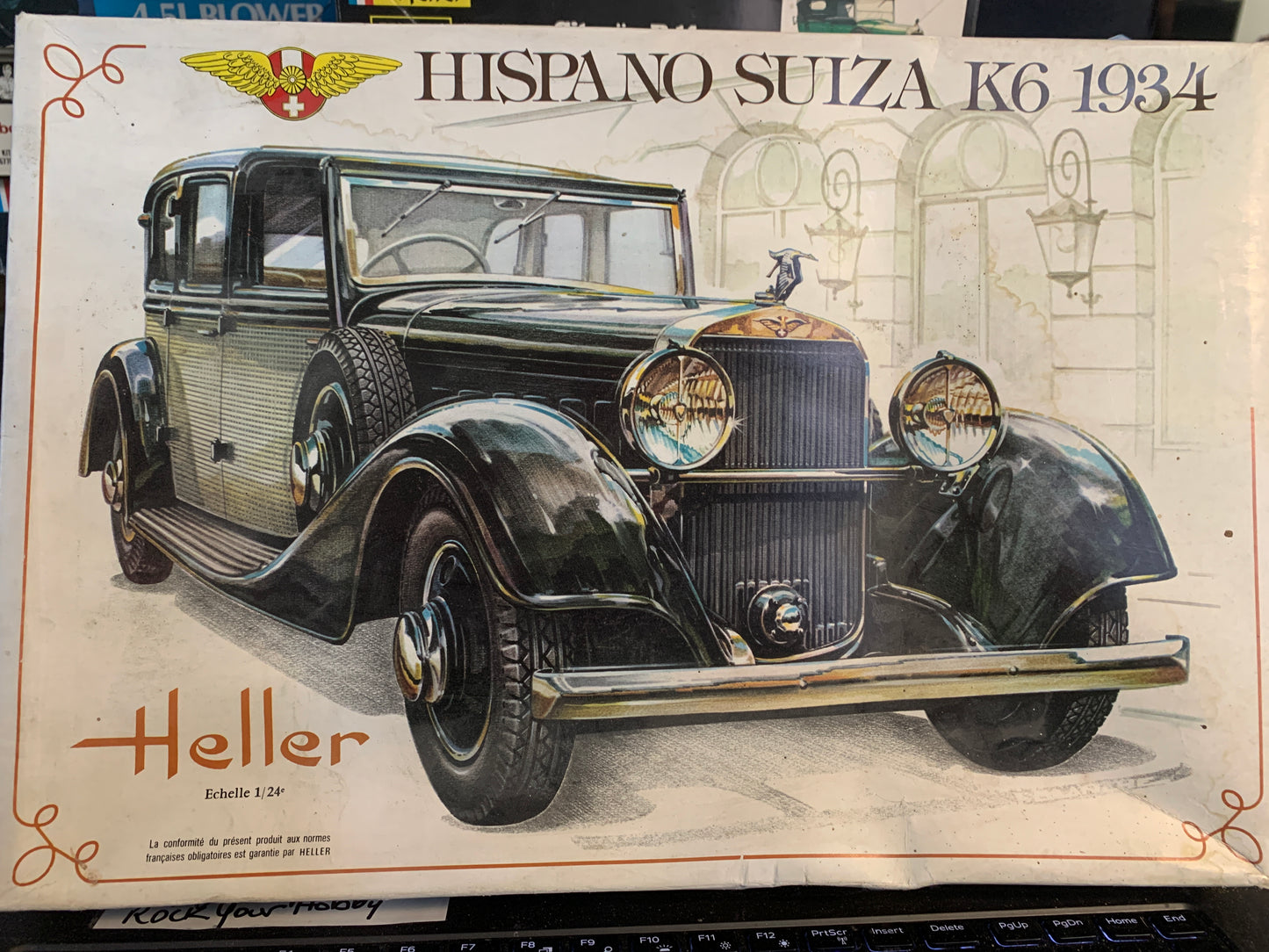 1934 Hispano-Suiza K6, 1/24 scale kit 733
