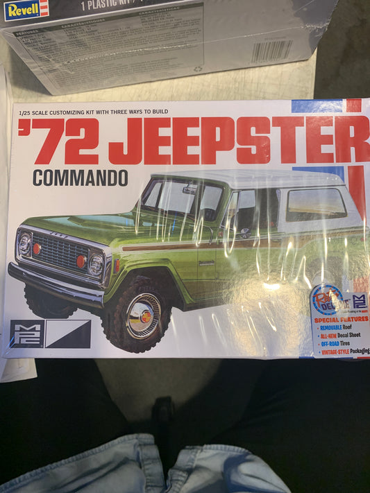 Mpc 72 jeepster cammando model kit