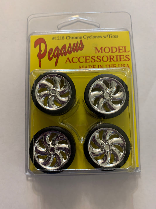 Pegasus #1218 chrome wheels
