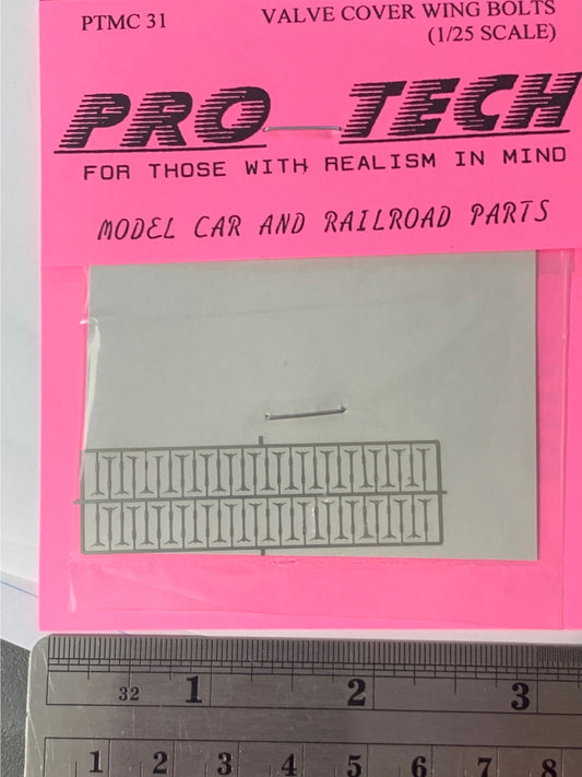 Valve Cover Wing Bolts 1/25 scale