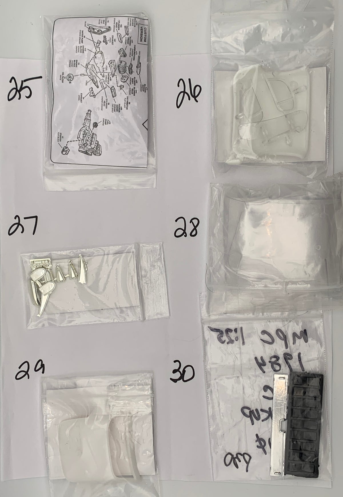 GM MISC PARTS BAG