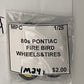 GM RIMS & TIRES WHEELS PARTS BAG