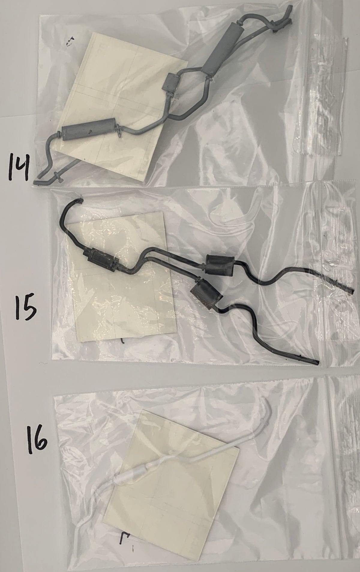 GM EXHAUST PARTS BAG