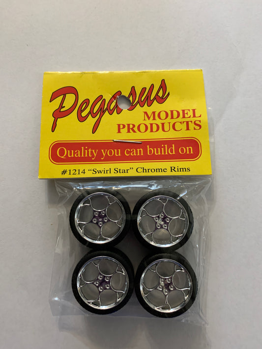 Pegasus #1214 Swirl star