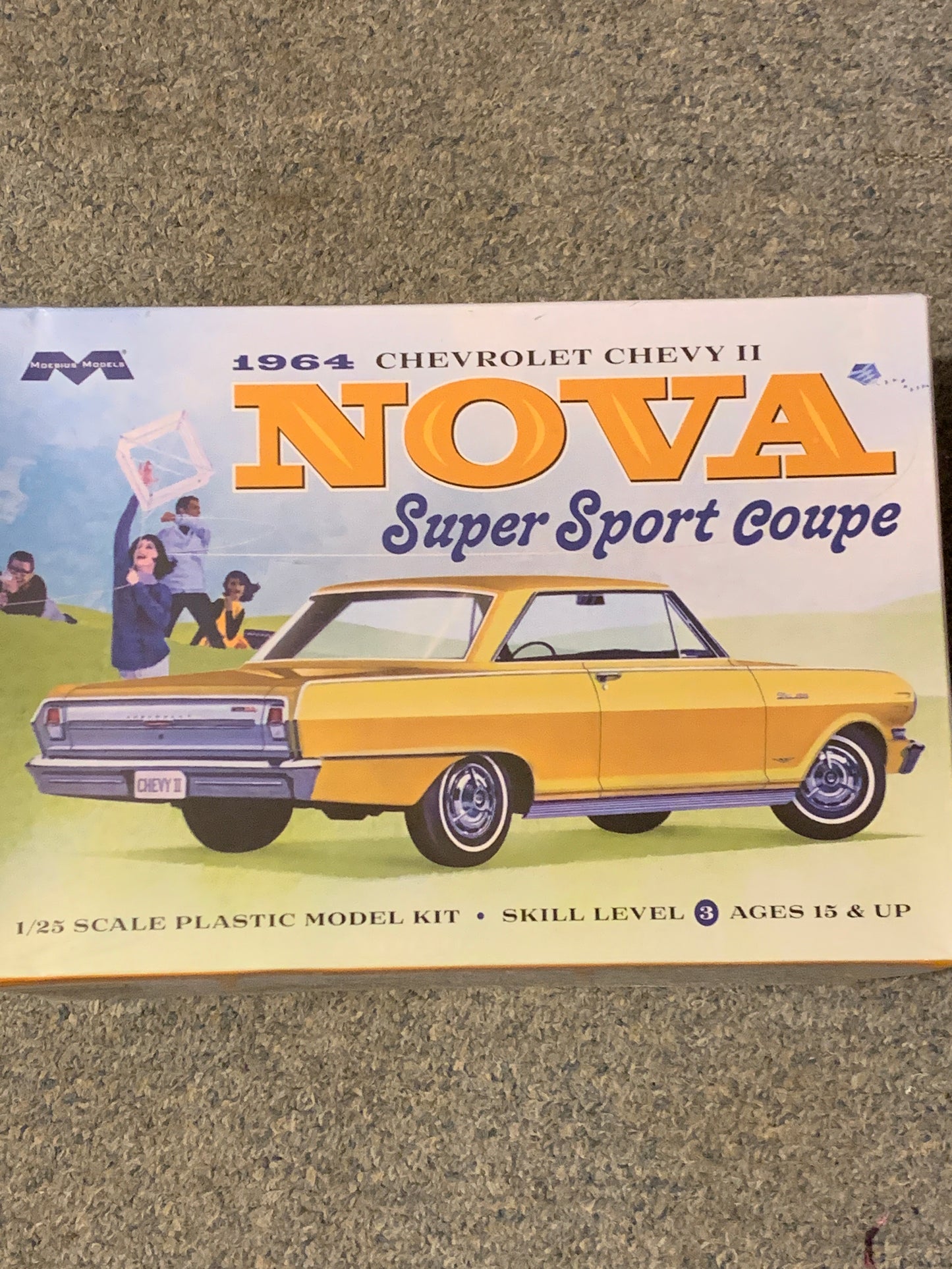 Moebius 1964 Chevy Nova II super sport coupe