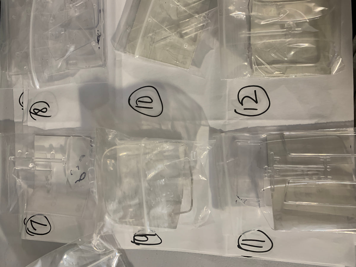 GM GLASS parts bag