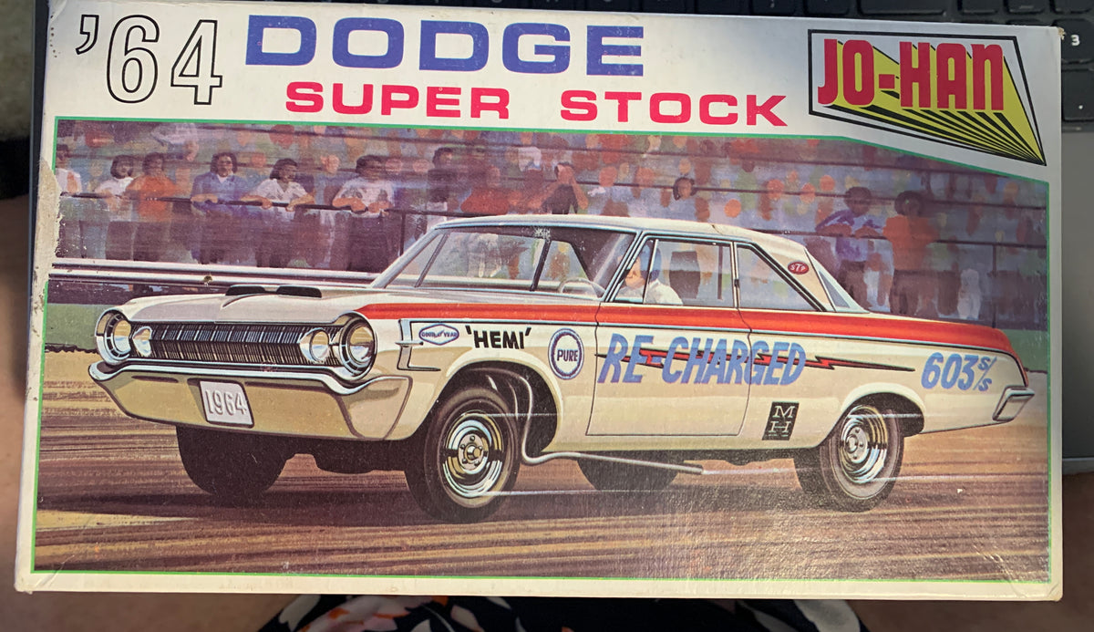 Jo-Han 1964 Dodge Super Stock kit, GC-2864,