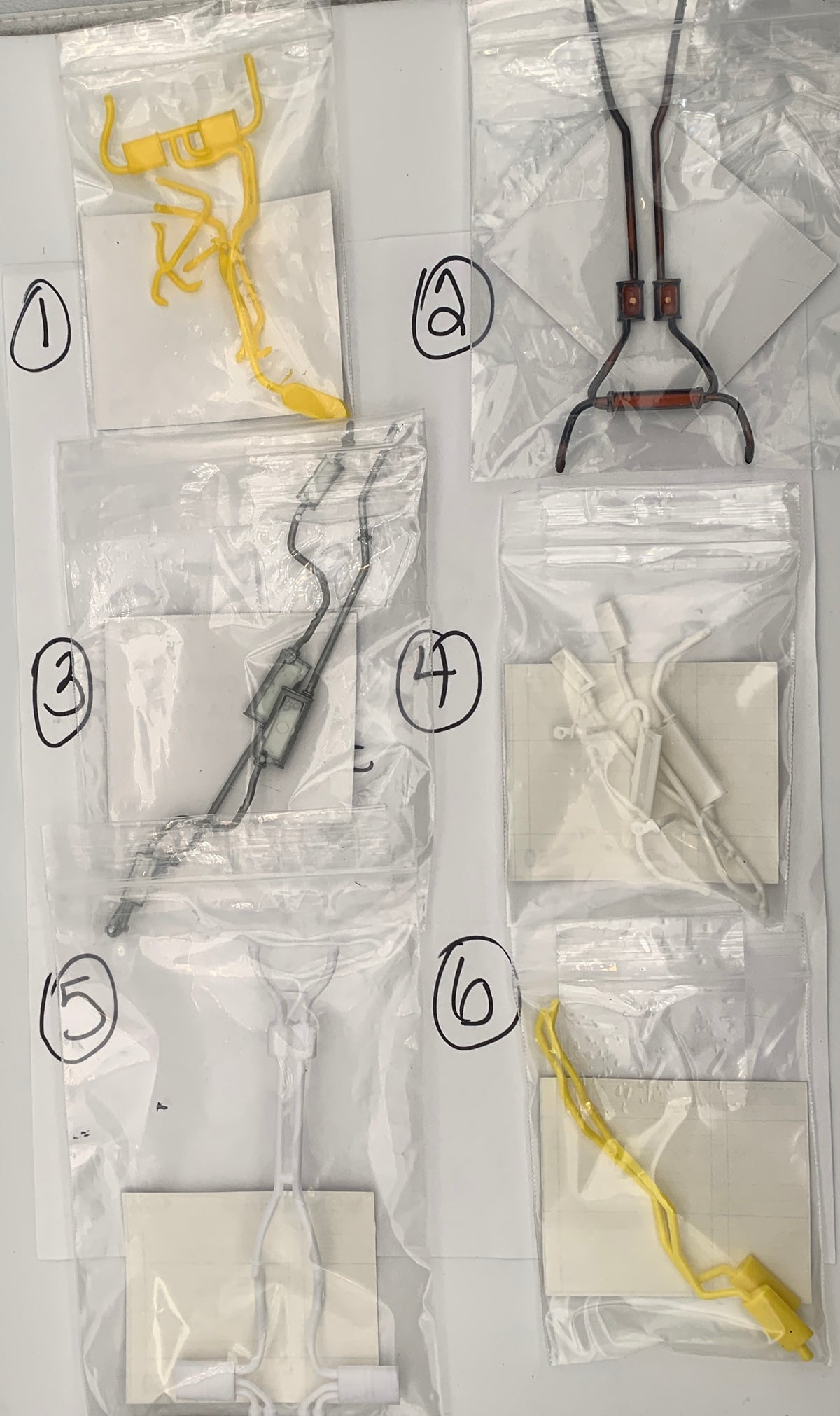 GM EXHAUST PARTS BAG