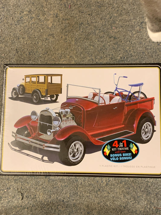 1929 ford woody pickup model kit