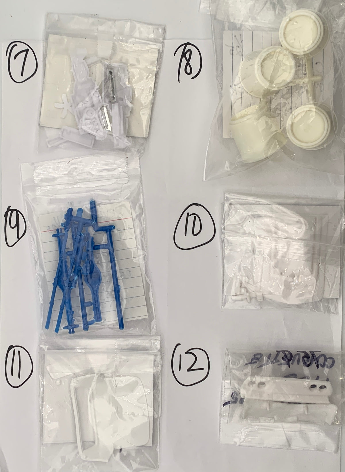 GM MISC PARTS BAG