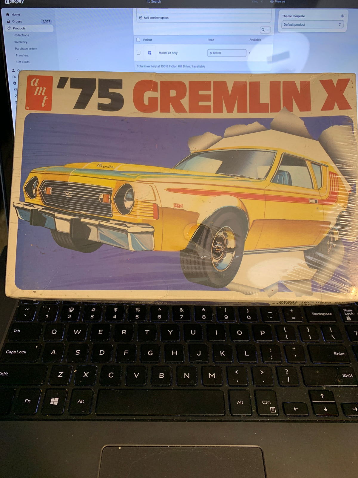 AMT 1975 AMC Gremlin X kit #T45