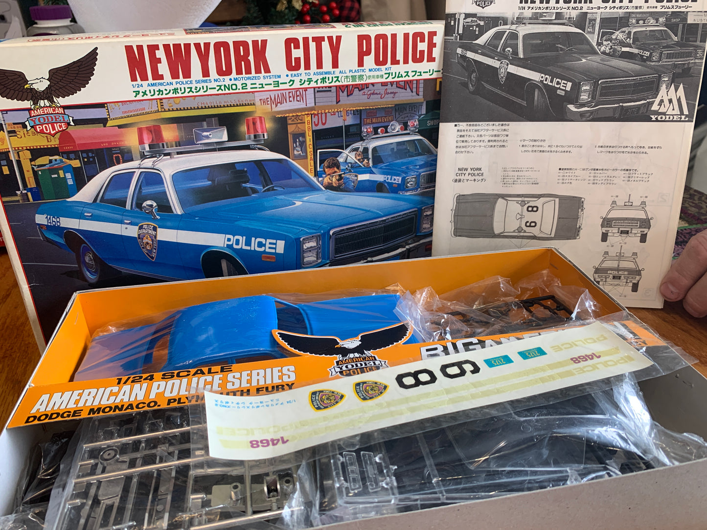 Yodel New York City Police 1/24 Plymouth Fury