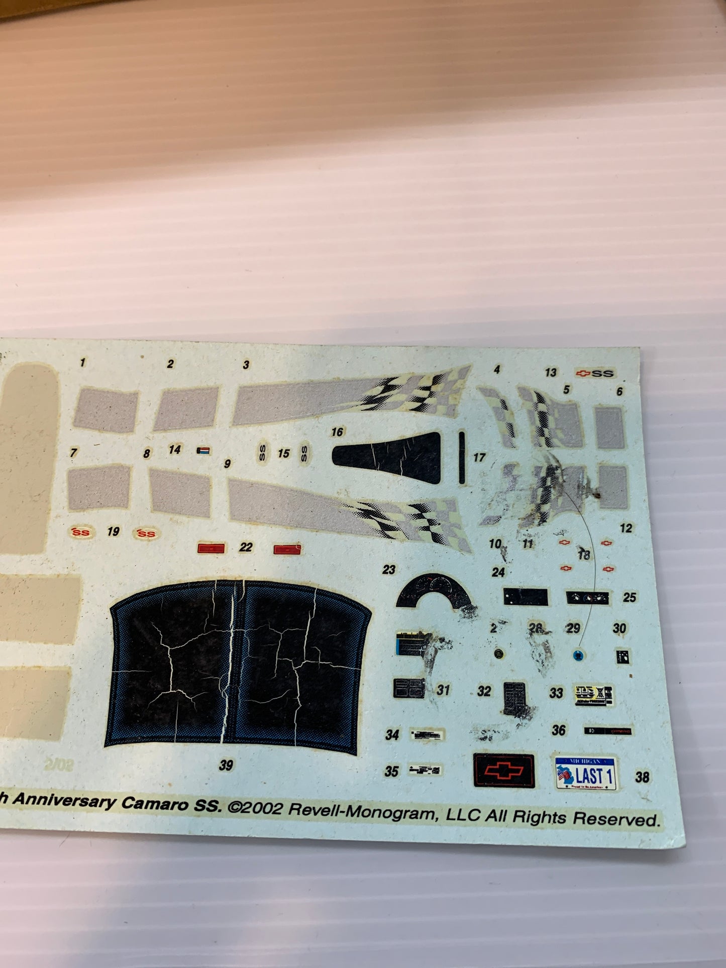 Revell 35th Anniversary Camaro SS