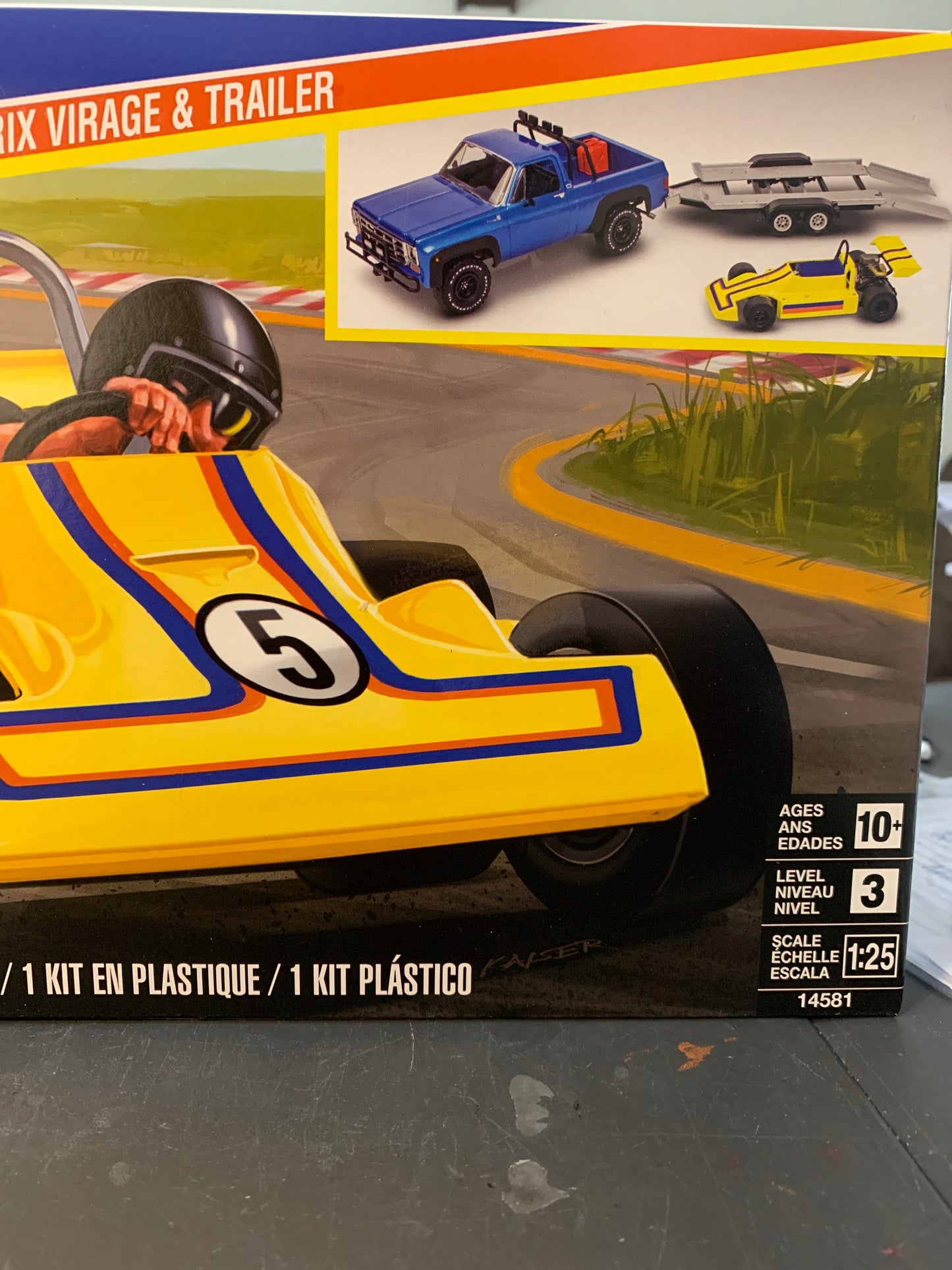 78 Chevy off road 4x4 with Malibu Grand Prix virage & trailer