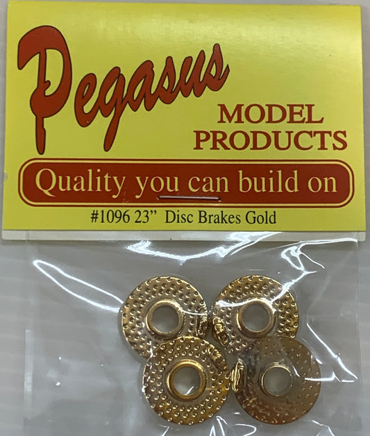 Pegasus #1096 disc brake + caliper 23" gold