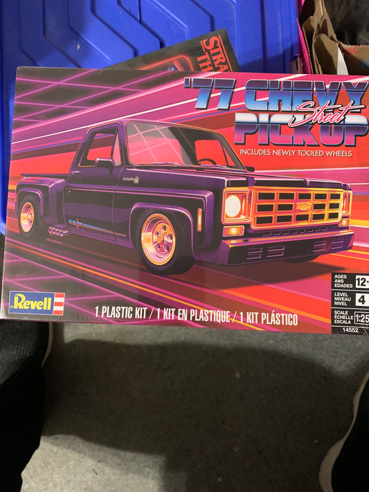 76 Chevy street pickup model kit