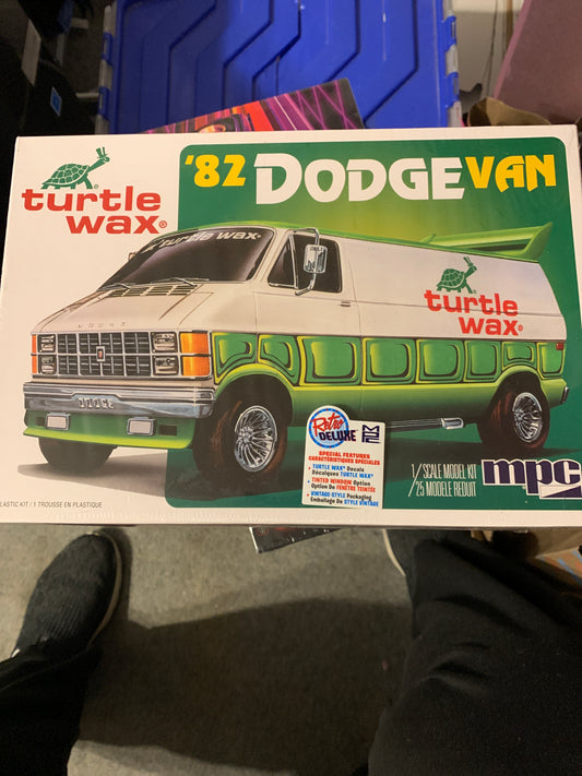 82 dodge van model kit turtle wax