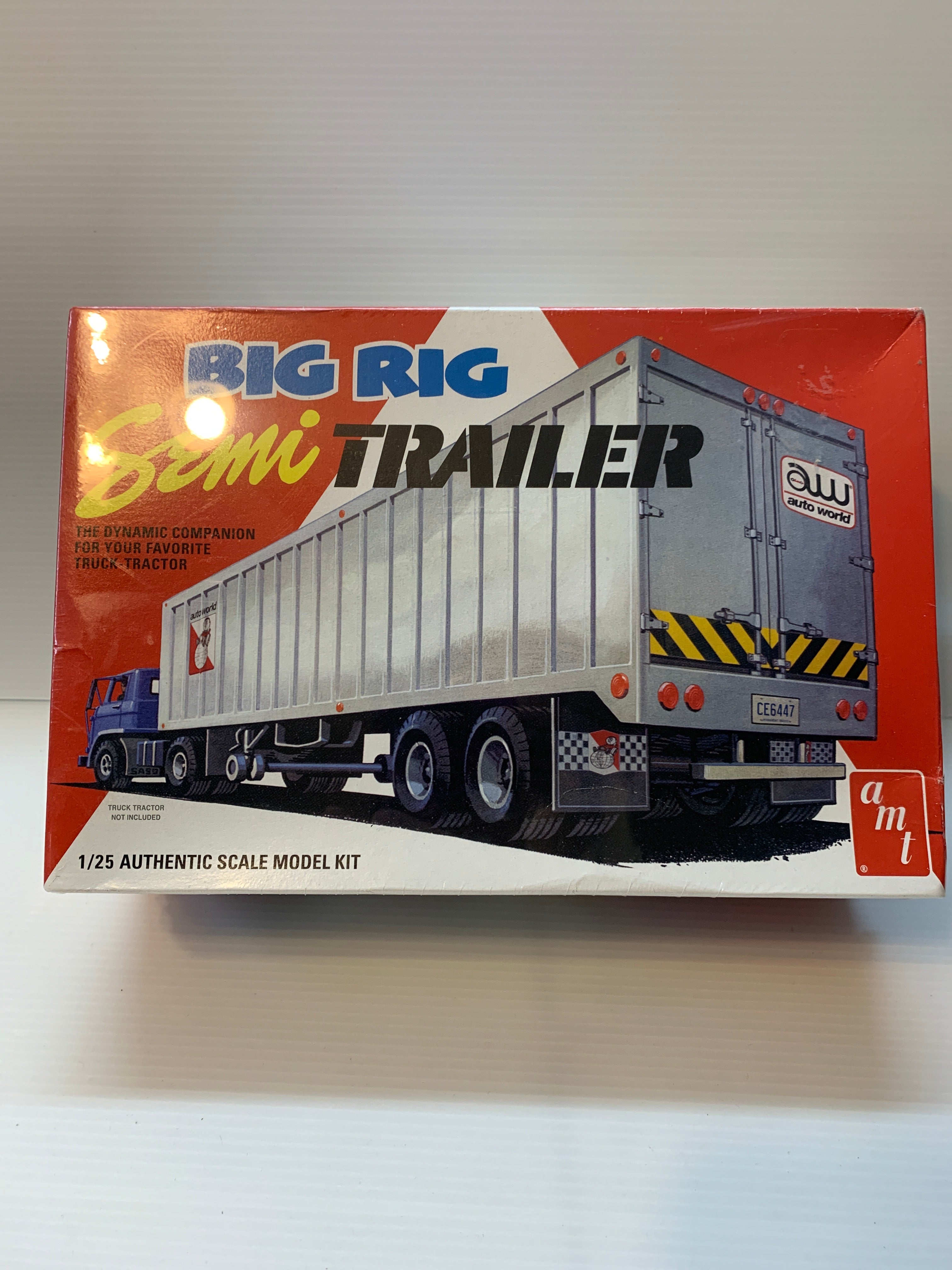 AMT big rig semi trailer model kit – STSDecals