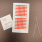 Window Nets flexible Square Dimensional decal