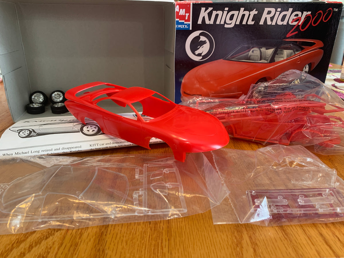 Knight Rider Decals AMT Knight Rider 2000 model kit – STSDecals