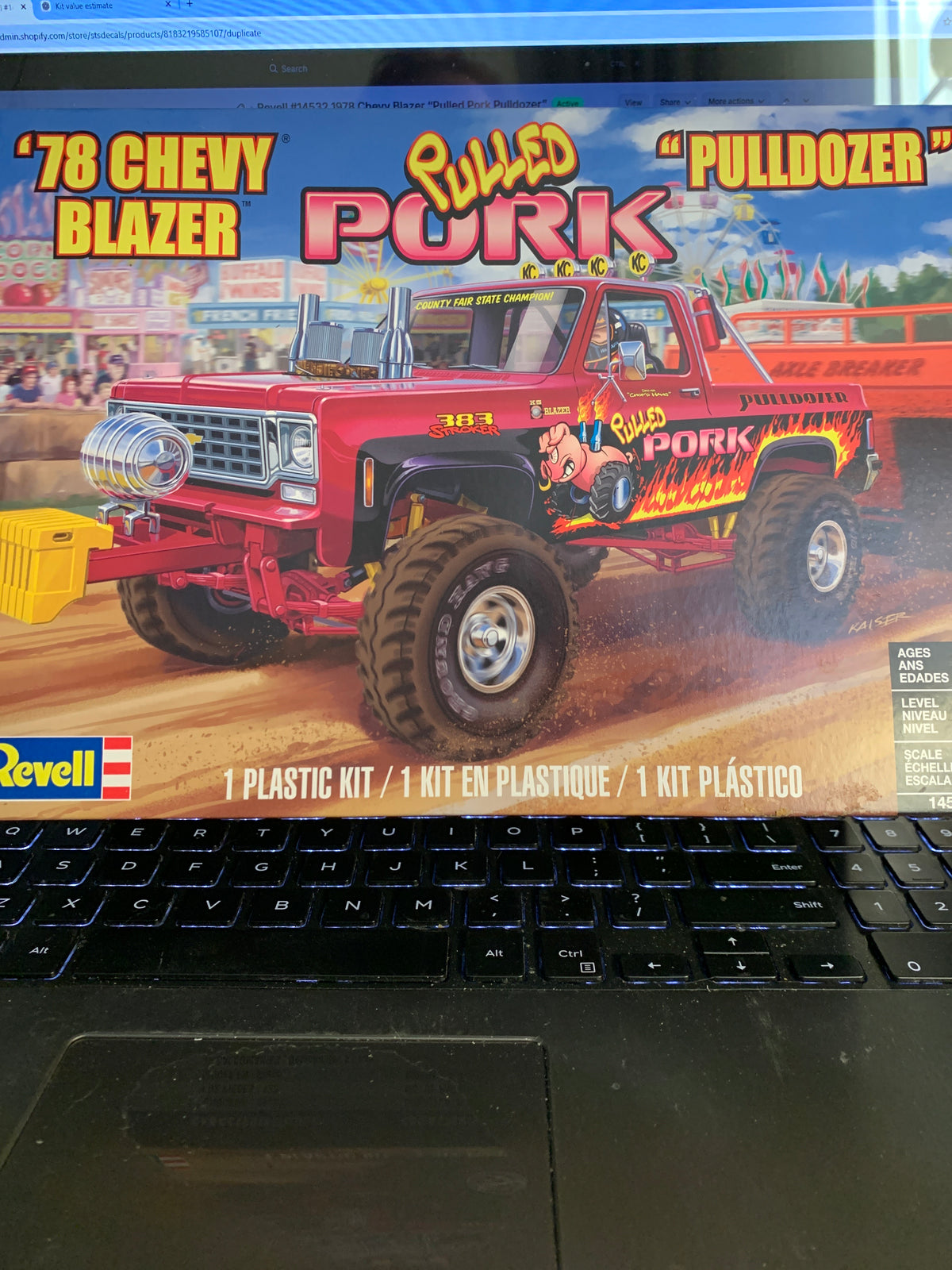 Revell #14532 1978 Chevy Blazer “Pulled Pork Pulldozer”