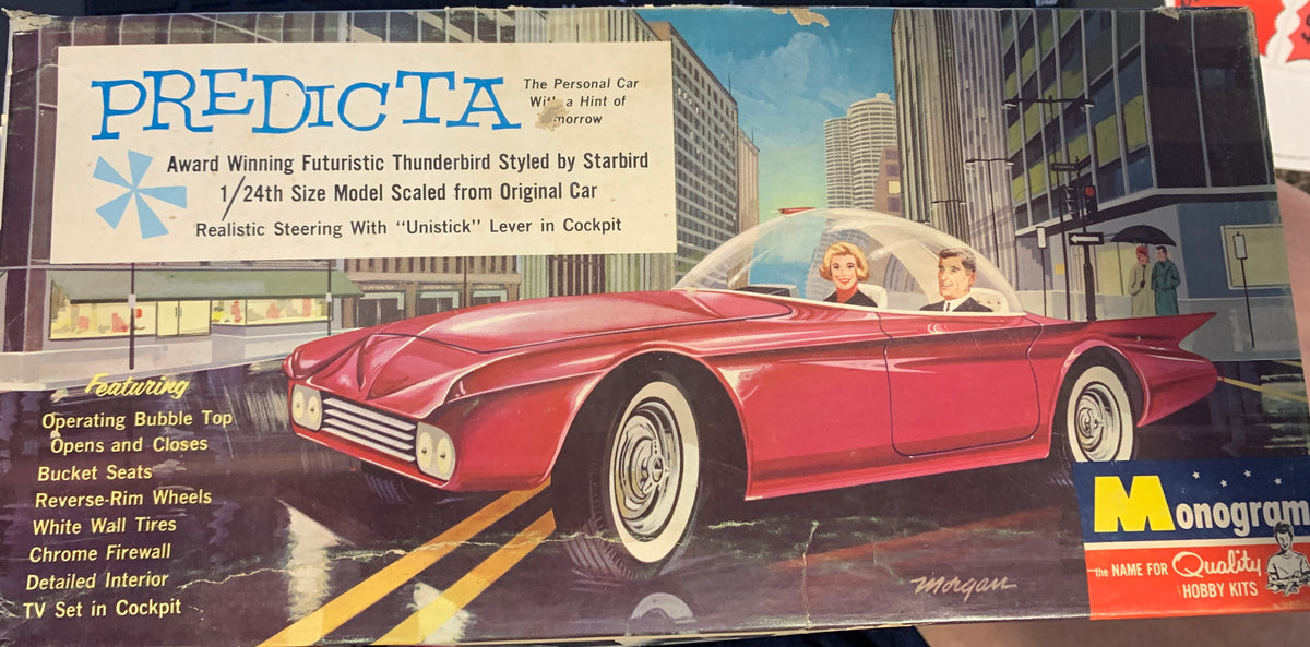 Monogram Predicta PC95-149 is the original 1/24-scale Darryl Starbird Thunderbird show rod kit