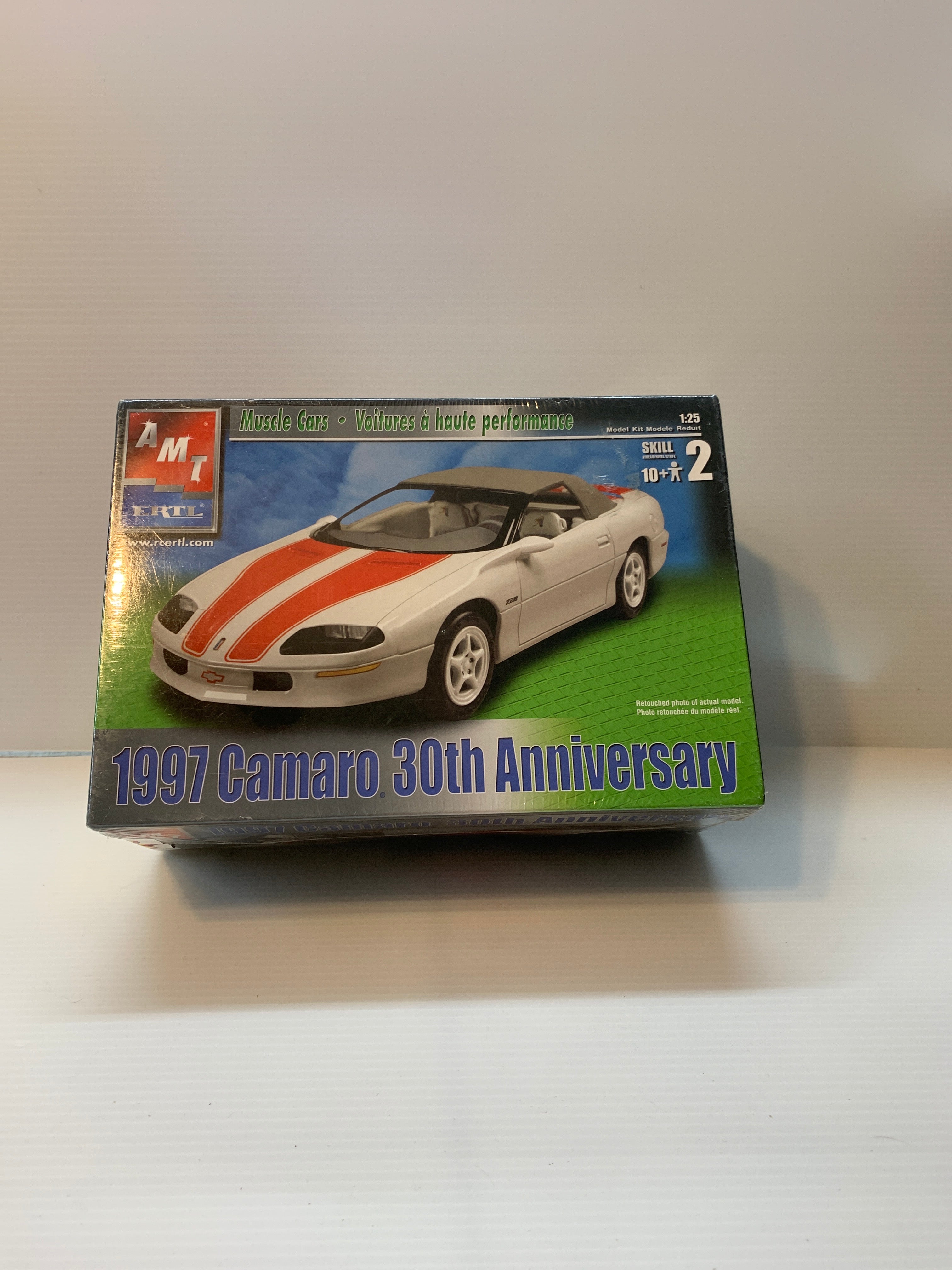 AMT 1997 30th anniversary Camaro convertible model kit – STSDecals